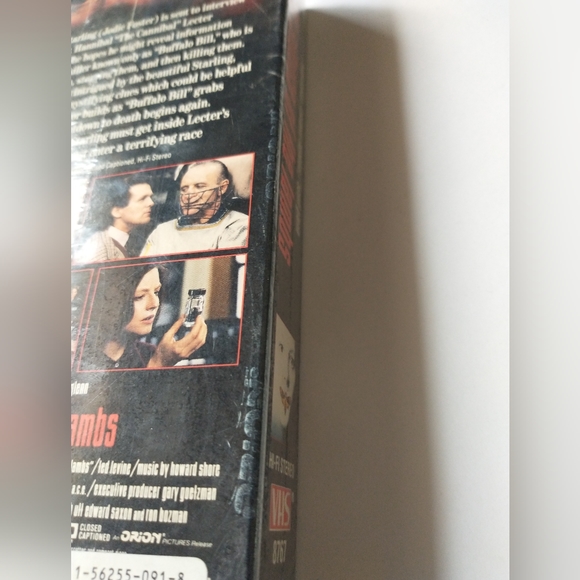 Sealed 1991 Silence Of The Lambs VHS Tape - Picture 3 of 7